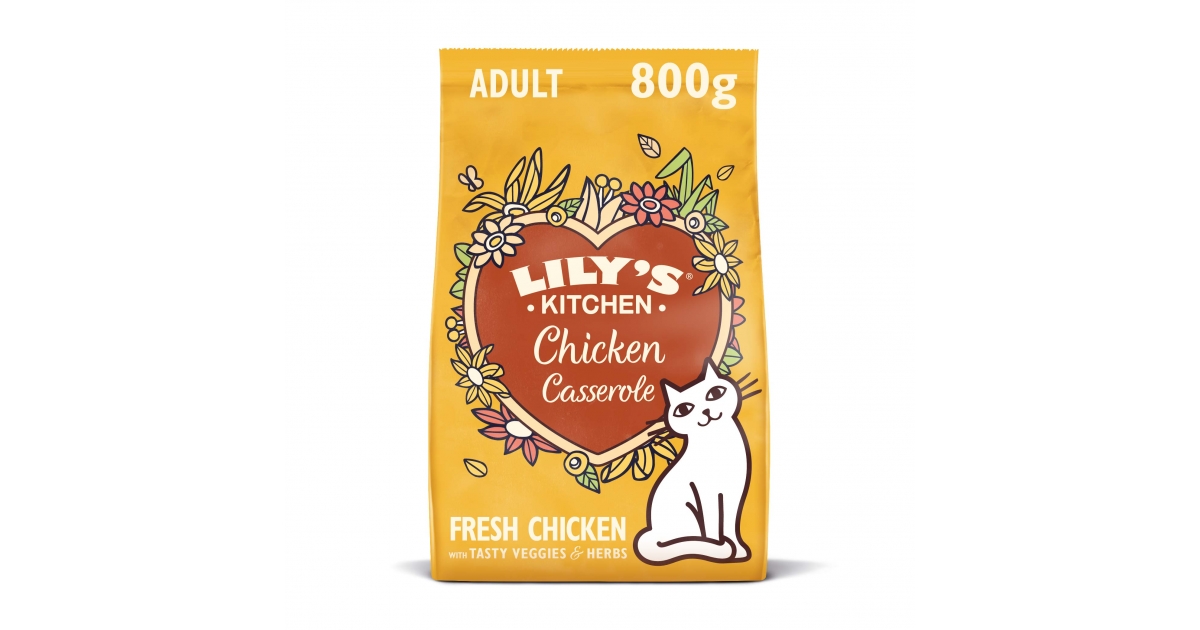 Croquettes pour chats Lily's Kitchen - Croquettes au Poulet pour Chat Lily's Kitchen - 1