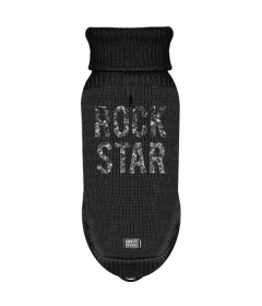 Pull pour chiens - Pull Rock Star Milk & Pepper - 1