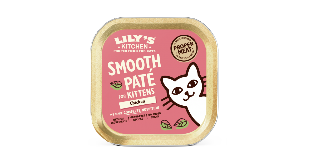 Pâtées pour chats Lily's Kitchen - Festin pour chaton - Smooth Paté Kitten Lily's Kitchen - 1