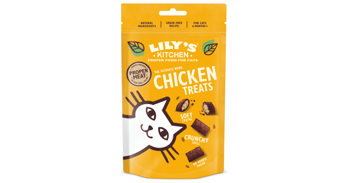 Friandises pour chats Lily's Kitchen - Cat Chicken Treats - friandises chat poulet  Lily's Kitchen - 1