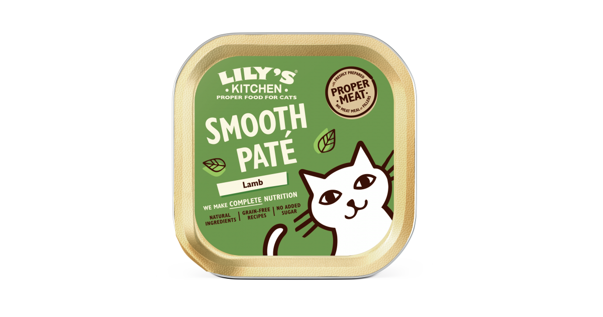 Pâtées pour chats Lily's Kitchen - Cocotte d'Agneau - Smooth Paté Lamb Lily's Kitchen - 1