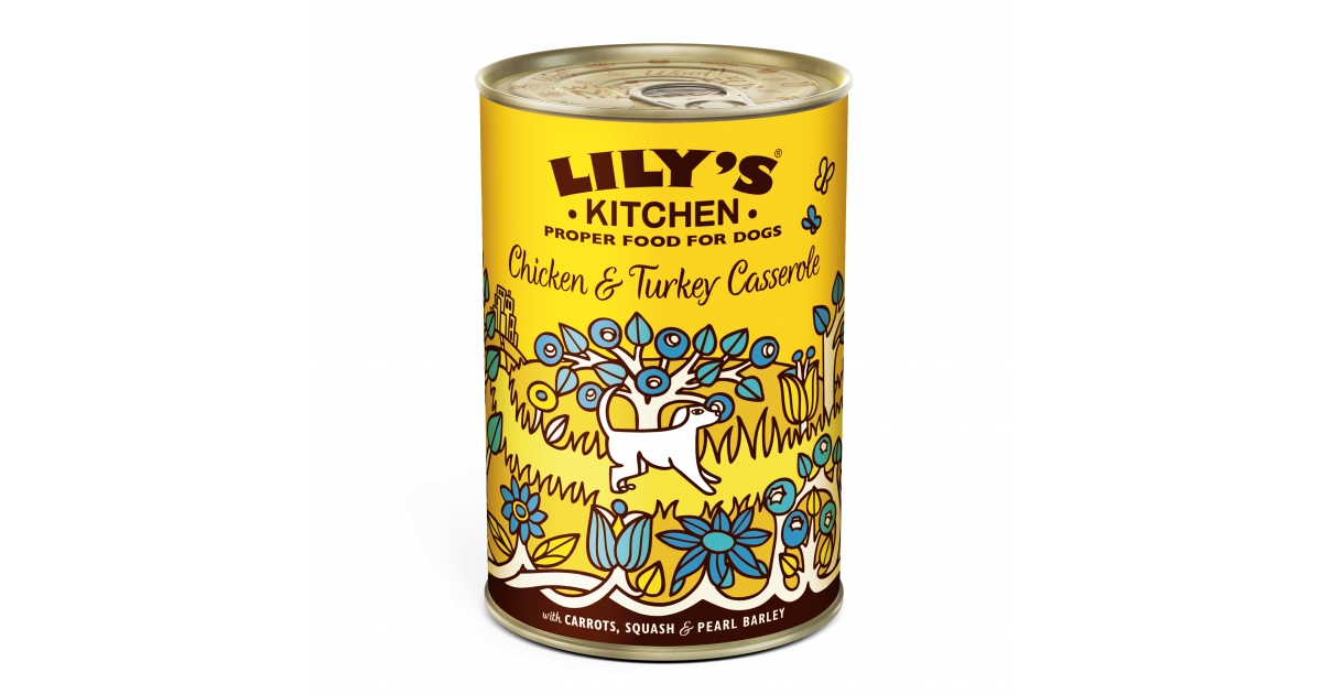 Pâtée pour chiens Lily's Kitchen - Cocotte au Poulet et à la Dinde - Chicken & Turkey Casserole Lily's Kitchen - 1