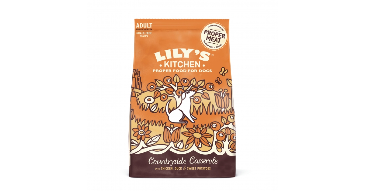 Croquettes pour chiens Lily's Kitchen - Croquettes Poulet & Canard pour Chien Lily's Kitchen - 1