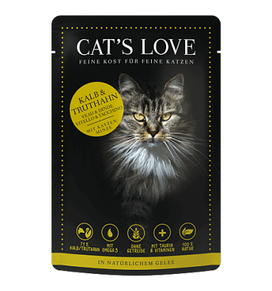 Cat's Love - sachet veau et dinde Cat's Love - 2