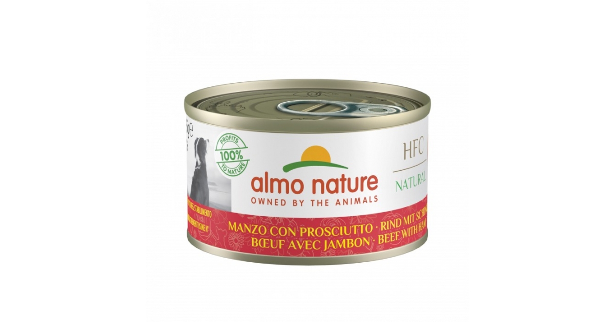 Pâtée pour chien Almo Nature - Boeuf Jambon HFC pour Chien Almo Nature - 1