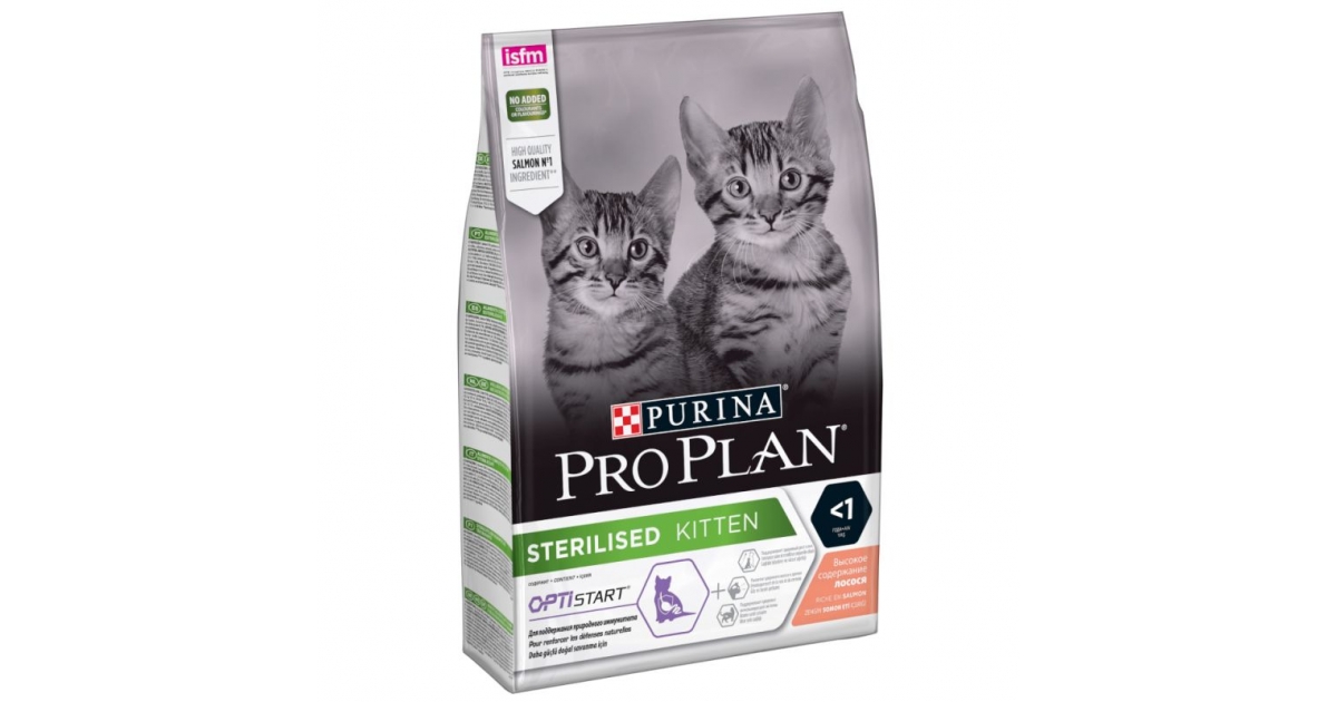 Purina pro Plan - Sterilised Kitten Optistart (Saumon) Purina Pro Plan - 1