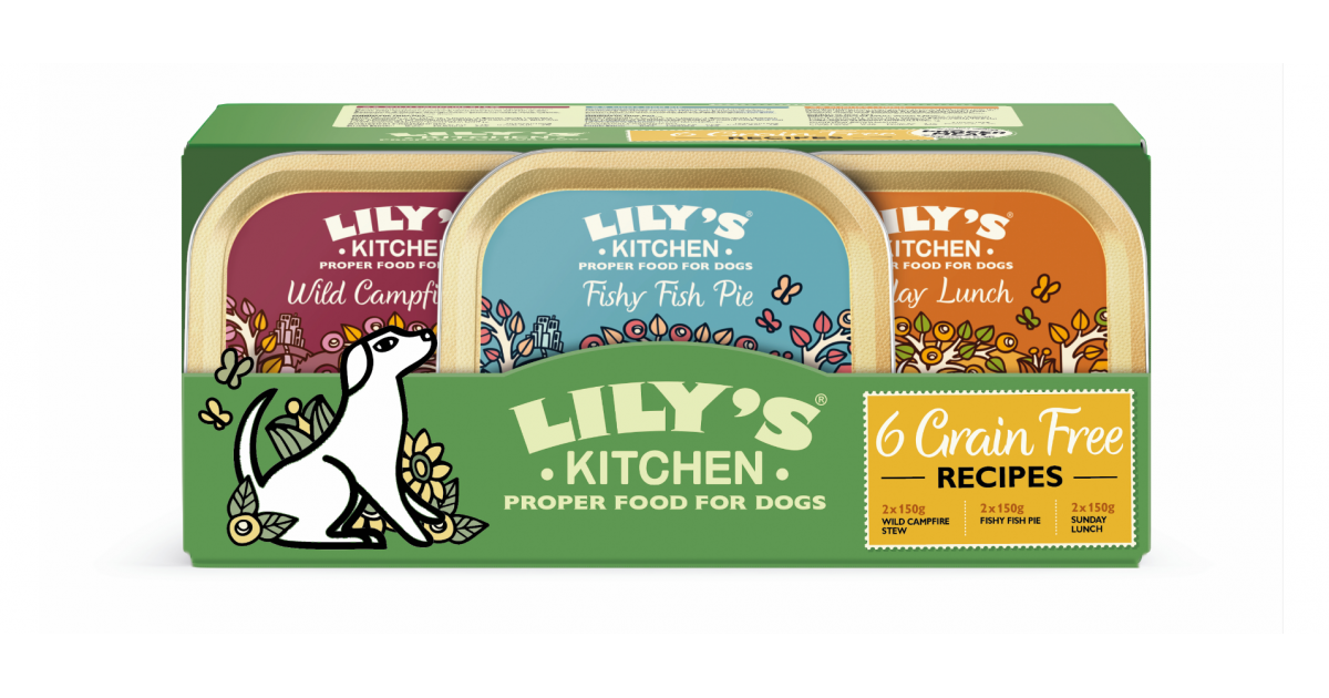 Pâtées pour chiens Lily's Kitchen - Multipack Patees Sans Cérales 6x150g  Lily's Kitchen - 1
