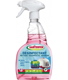 Répulsif chat urine: Saniterpen desinfectant 750 mL  - 1