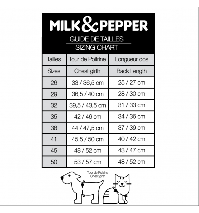 Pull pour chiens - Alister (pull) Milk & Pepper - 11