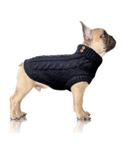 Pull pour chiens - Alister (pull) Milk & Pepper - 8