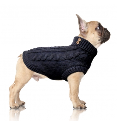 Pull pour chiens - Alister (pull) Milk & Pepper - 8