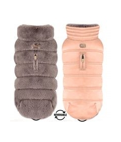 Doudoune Reversible Enya Milk & Pepper - 6