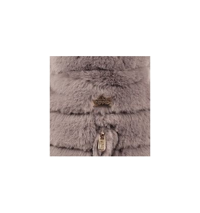 Doudoune Reversible Enya Milk & Pepper - 7