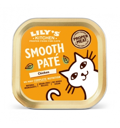 Pâtées pour chats Lily's Kitchen - Délice de Poulet - Smooth Paté Chicken Lily's Kitchen - 1