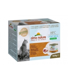 Almo Nature - HFC Natural light poulet thon multipack 4x50g  Almo Nature - 1