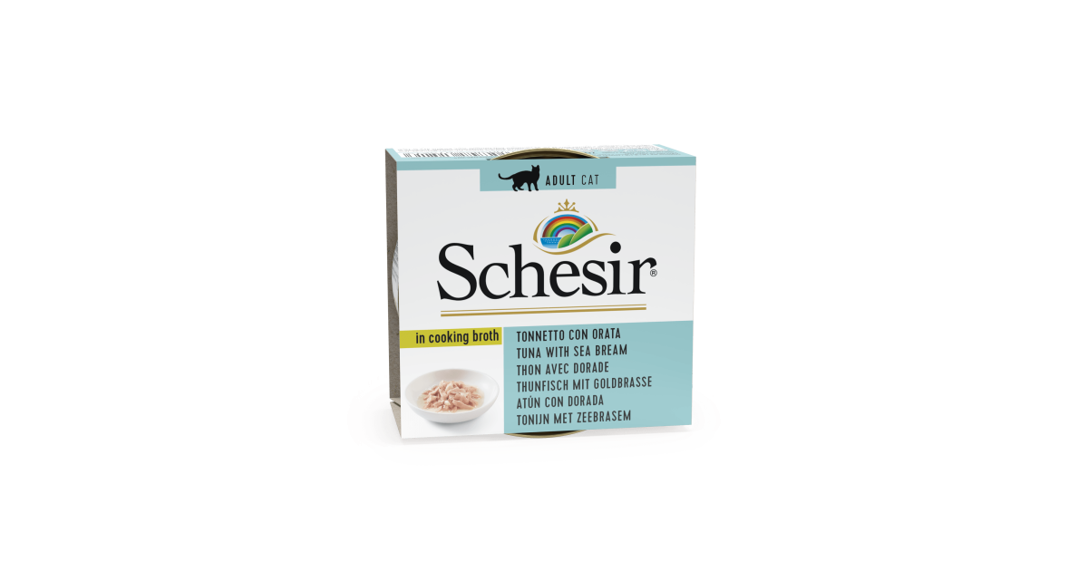 Schesir - Thon avec daurade cuits en bouillon (boite) Schesir - 1