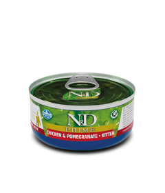 Pâtée pour chat Farmina - N&D Prime - Pâtée chaton - Poulet Grenade Farmina - 1