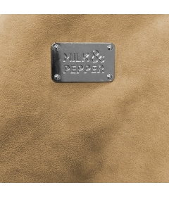 Sac de transport pour chiens - Sac à bandouilière fourrure RORY Milk & Pepper - 2