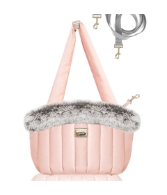 Sac de transport pour chiens - Sac à fourrure NANOUK  Milk & Pepper - 3