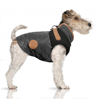 Doudoune pour chiens - Doudoune matelassé avec harnais GORDON  Milk & Pepper - 2