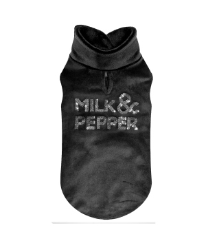Sweat pour chiens - Sweat en velours OSLO  Milk & Pepper - 6