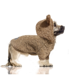 Sweat à capuche avec fourrure AYDEN  Milk & Pepper - 3