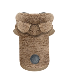 Sweat à capuche avec fourrure AYDEN  Milk & Pepper - 5