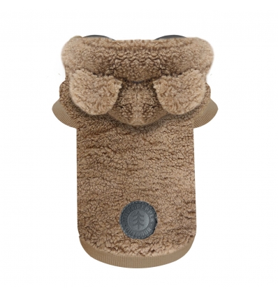 Sweat à capuche avec fourrure AYDEN  Milk & Pepper - 5