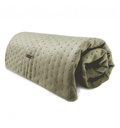 Plaid en velours OPERA Milk & Pepper - 5