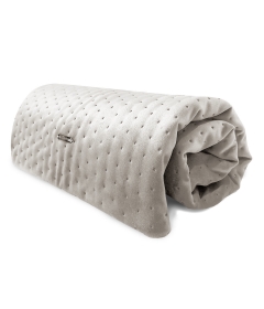 Plaid en velours OPERA Milk & Pepper - 13