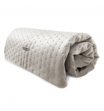 Plaid en velours OPERA Milk & Pepper - 13