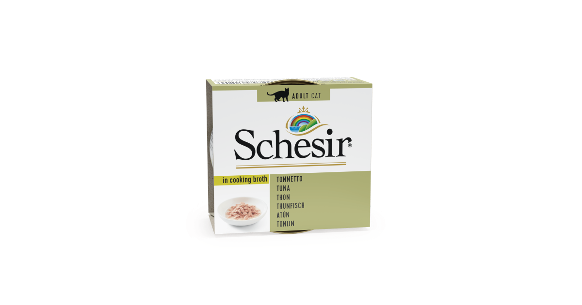 Schesir - Thon cuits en bouillon (boite)