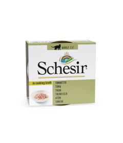 Schesir - Thon cuits en bouillon (boite)