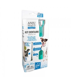 Produit pour mauvaise haleine chien: Kit Dentaire pour chien 