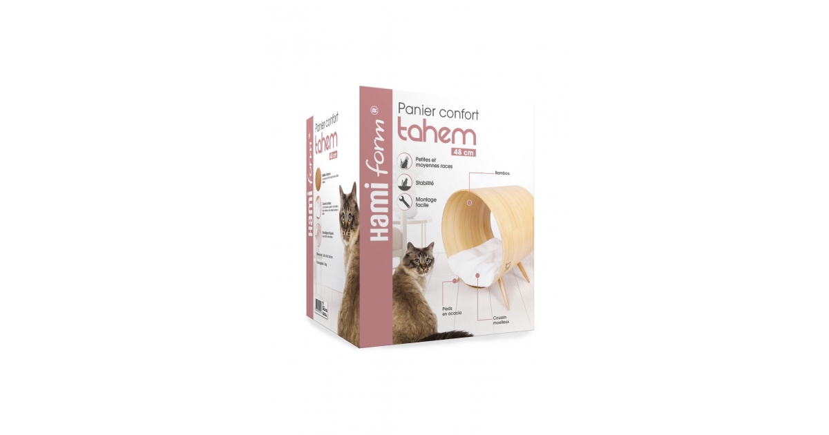 Couchage pour chat - Panier Confort TAHEM