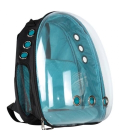 Sac de transport pour chiens - Sac à dos space turquoise