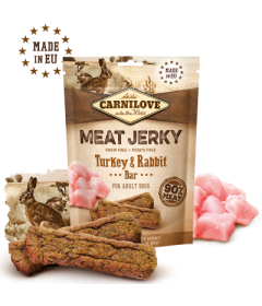 Friandise pour chien Carnilove - Dog Jerky Dinde & Lapin