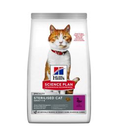 Croquettes pour chats - Hill's Science Plan - Science Plan Feline Young Adult Sterilised (Canard)