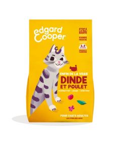 Edgar Cooper - Croquettes Dinde et Poulet - Chat Adulte