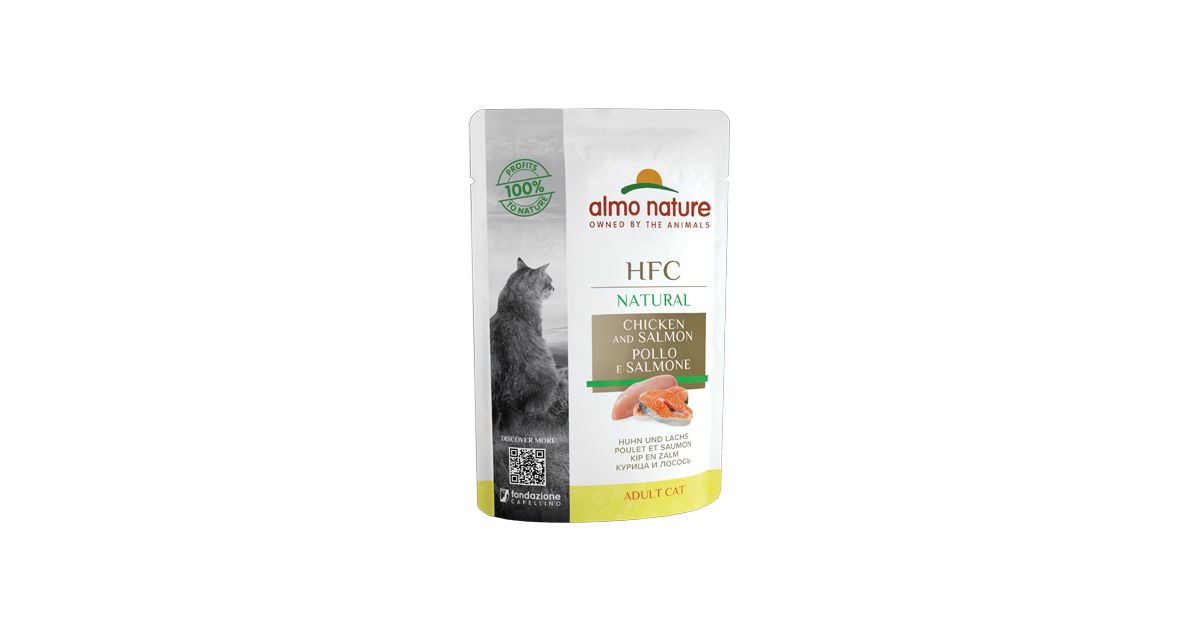 Almo Nature - HFC Natural - Pochon Poulet et Saumon