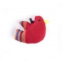 jouet oiseau rouge