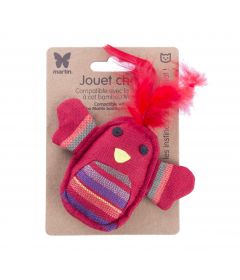 jouet poussin rouge plume