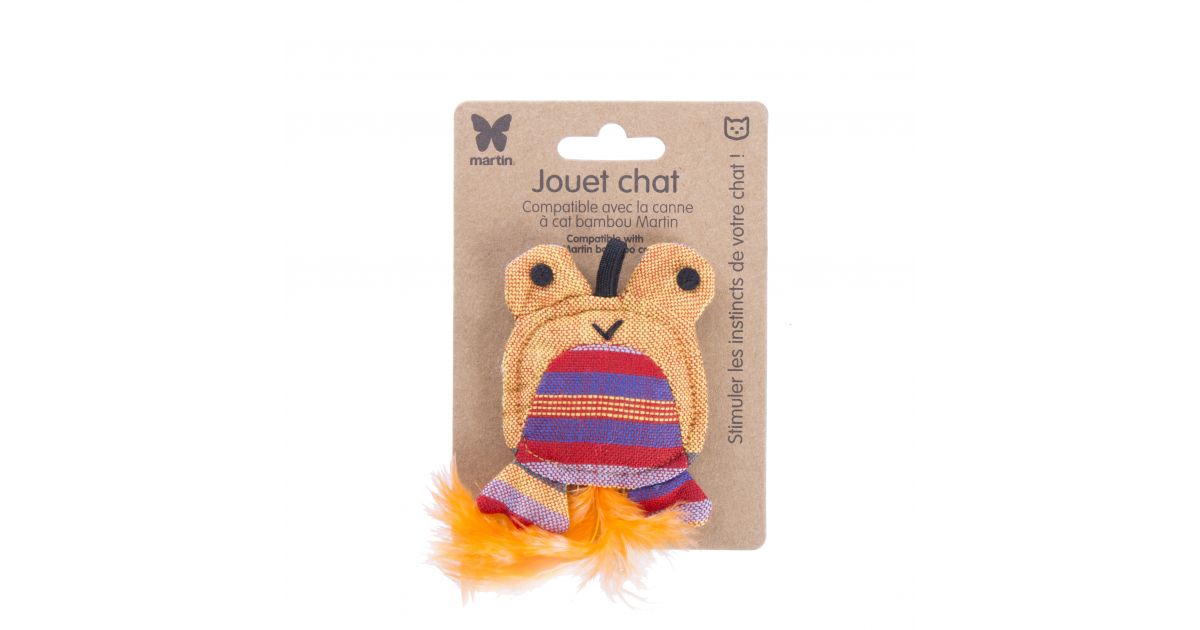 jouet grenouille jaune 