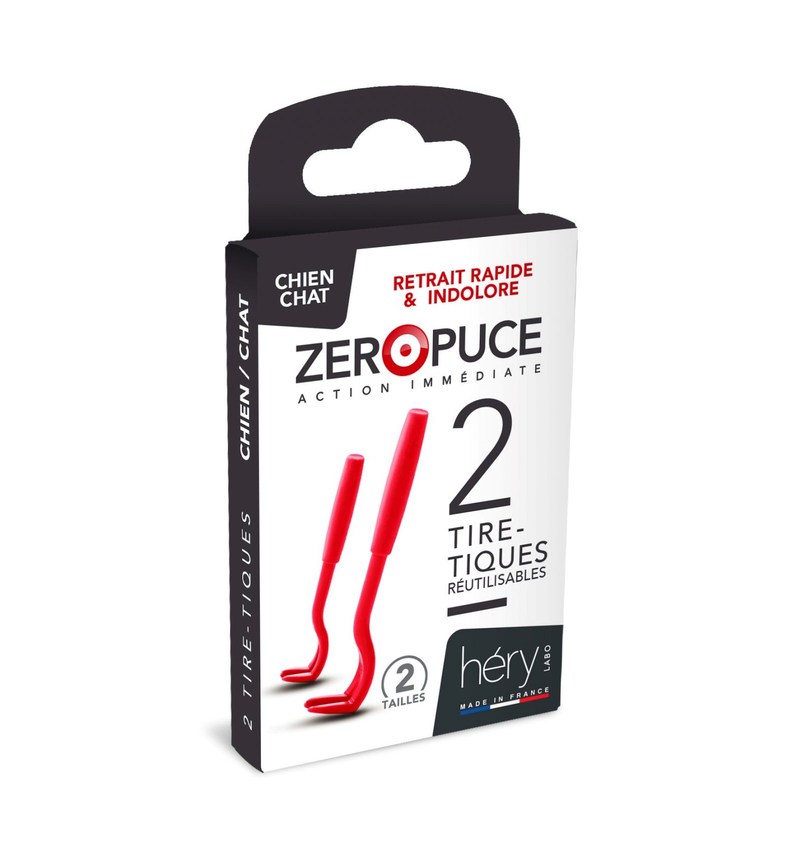 Tire TiqueZéro puce (X2)