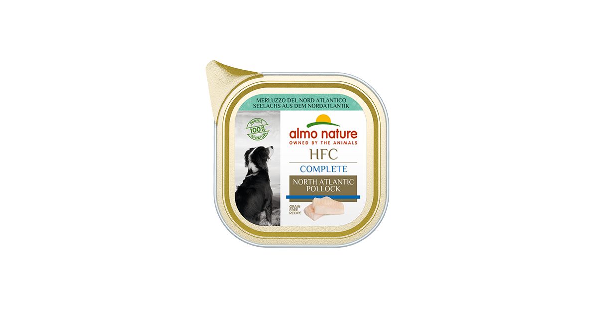 Almo Nature - Chien - Barquette HFC Complete - Lieu
