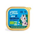 Edgar Cooper - Paté BIO Saumon et Poulet - Chat Adulte