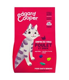 Edgar Cooper - Croquettes Poulet et Dinde - Chat Senior