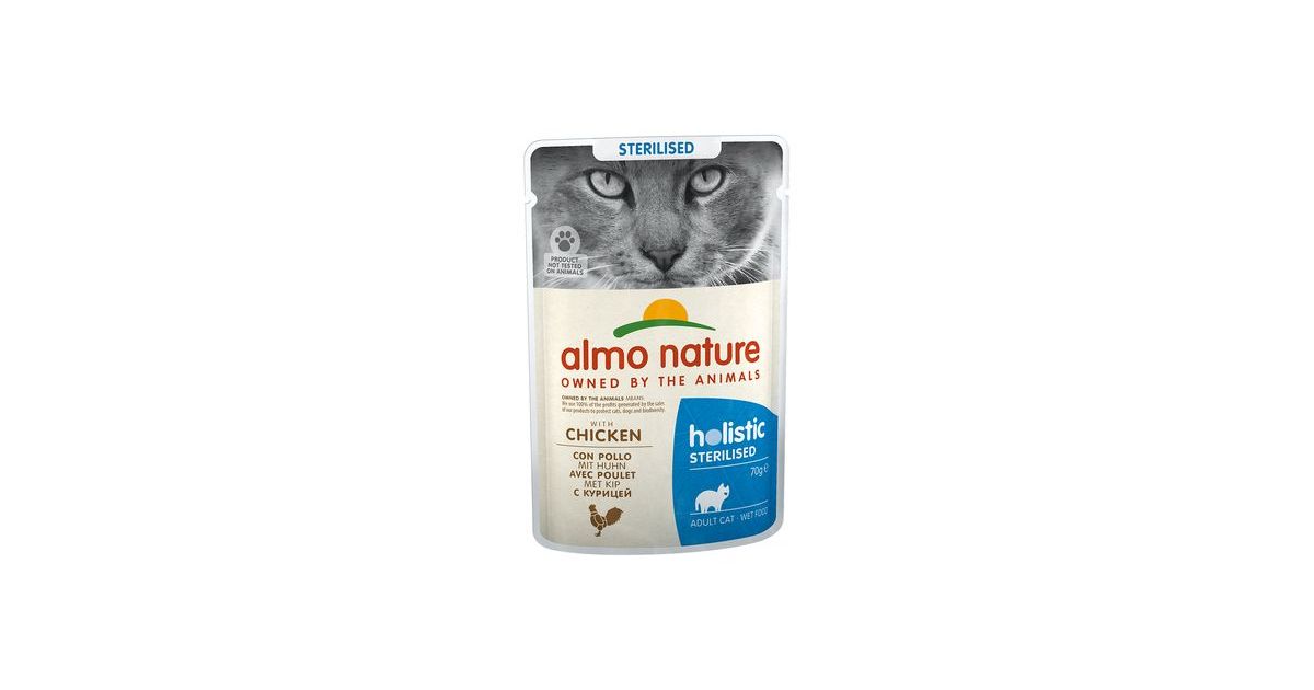 Almo Nature - Pochon 70 g Poulet Sterilised