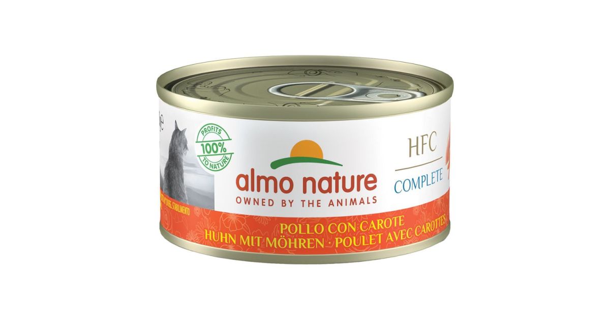 Almo Nature - Boîte HFC Complete Saumon Thon et carottes
