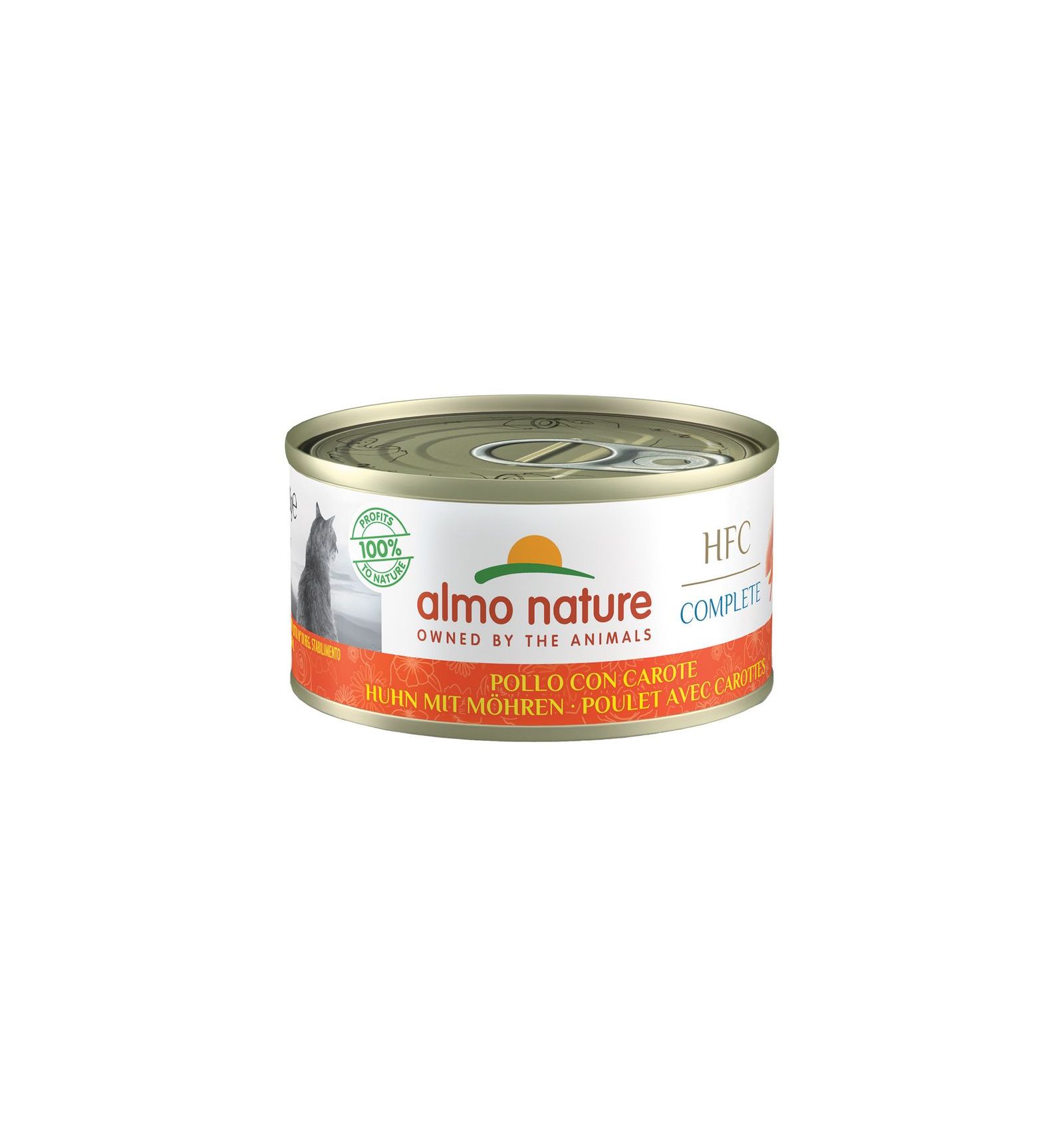 Almo Nature - Boîte HFC Complete Saumon Thon et carottes